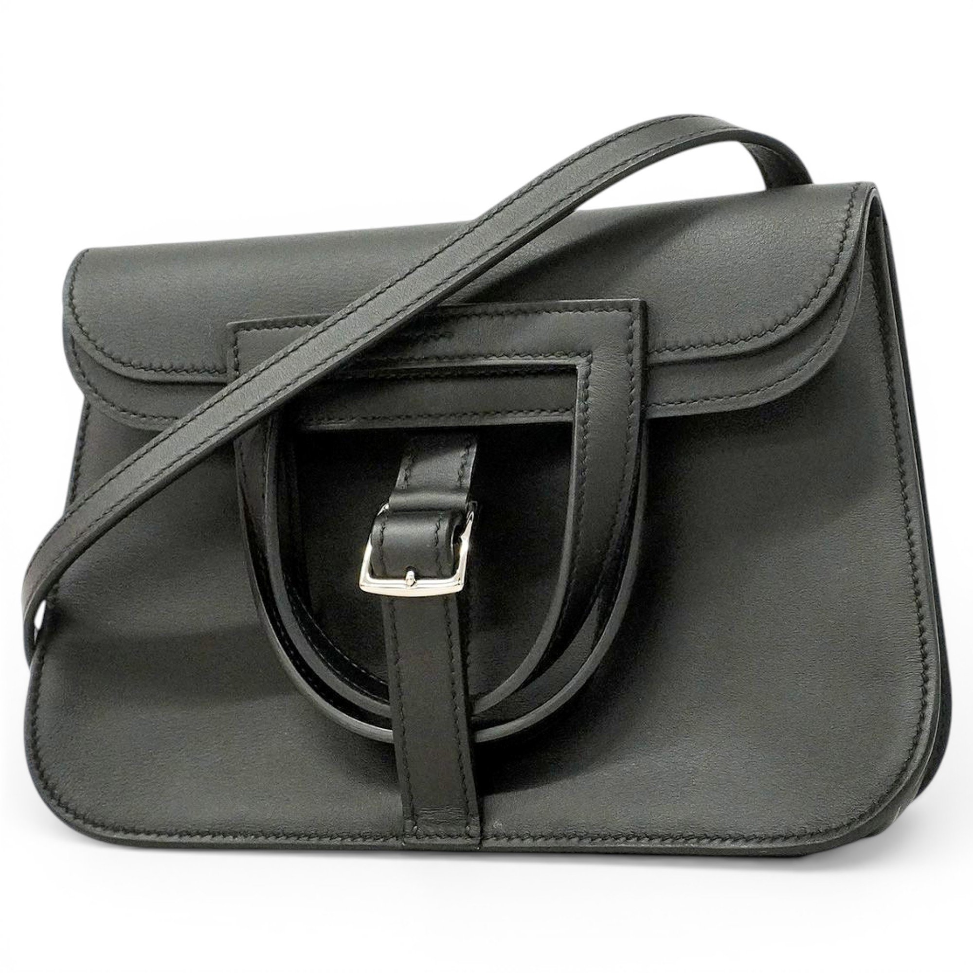 Halzan leather handbag