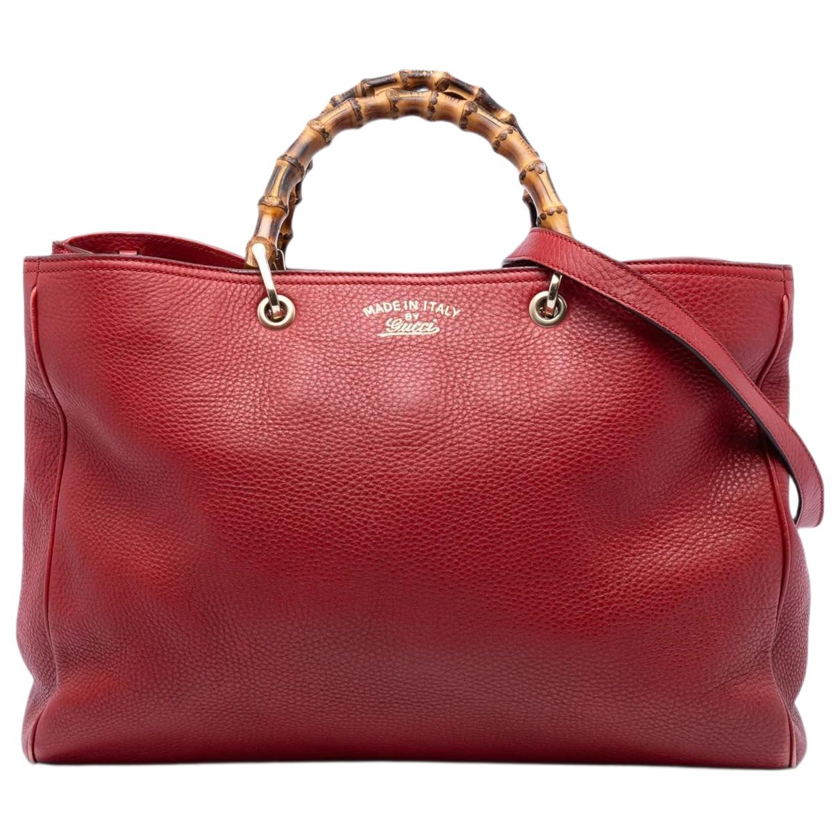 Bamboo leather satchel