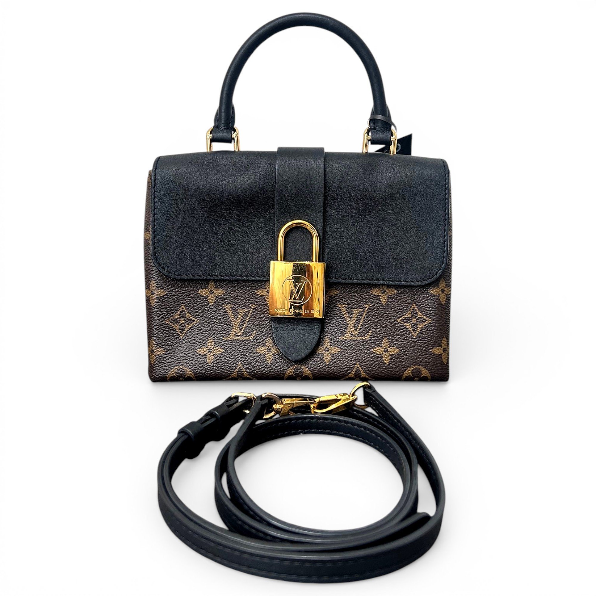 Louis Vuitton Locky BB leather handbag