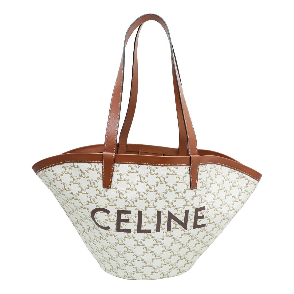 Couffin leather handbag