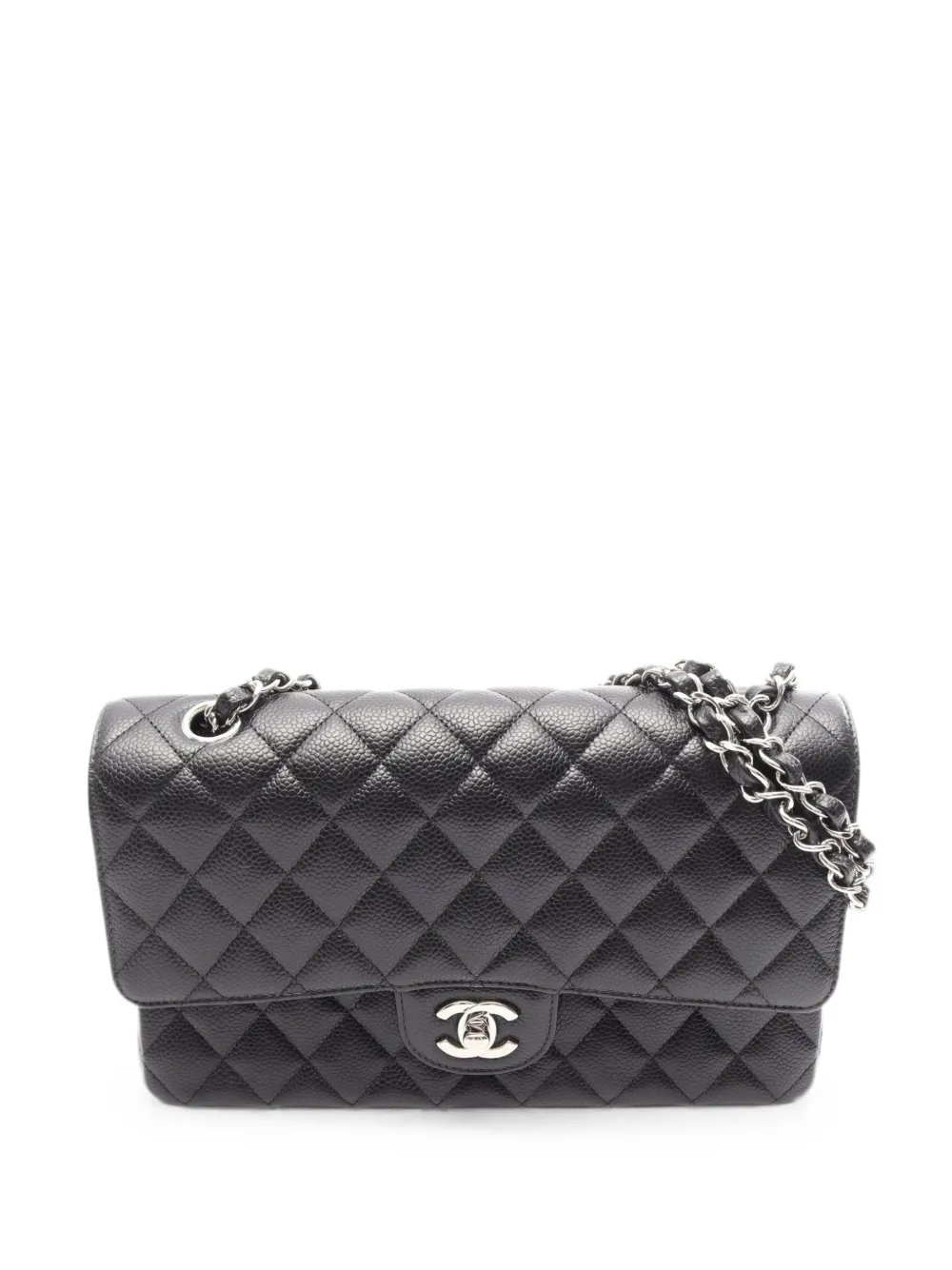 2021-2022 Matelassé double-flap leather shoulder bag