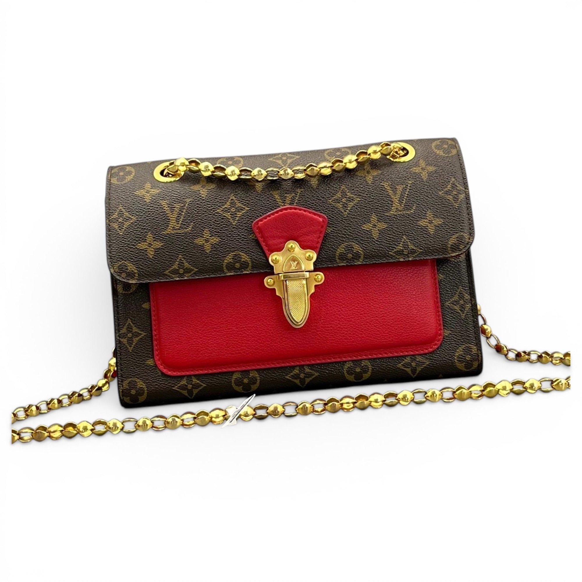 Victoire leather handbag