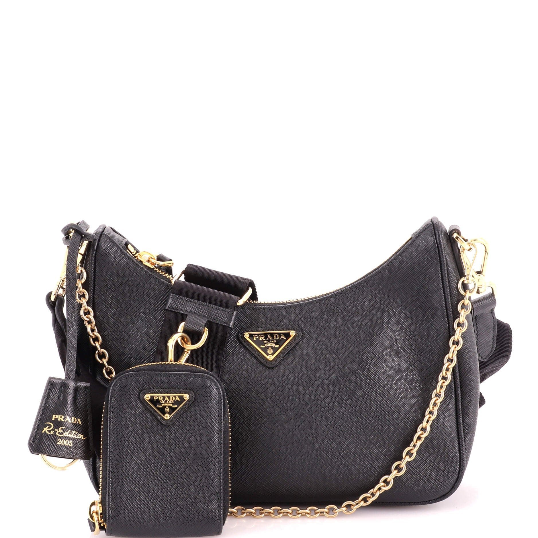 Re-Edition 2005 leather crossbody bag