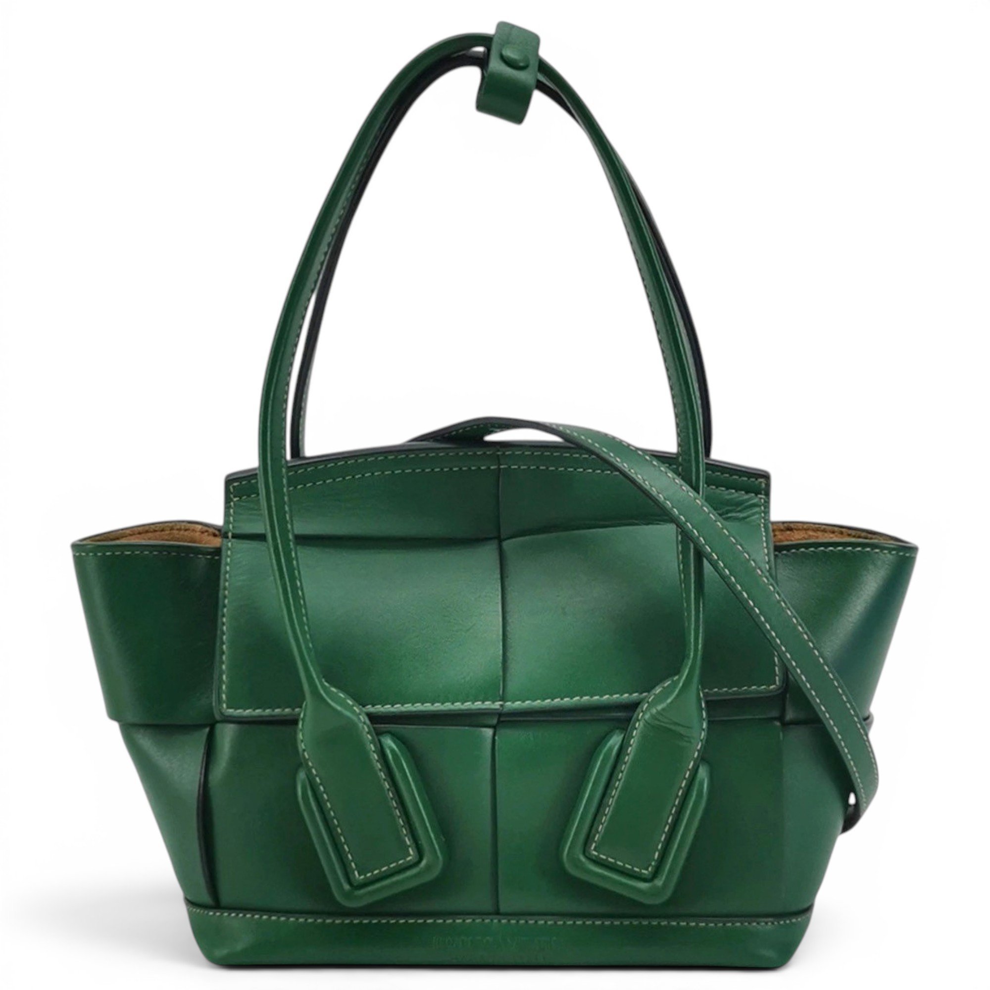 Arco leather handbag