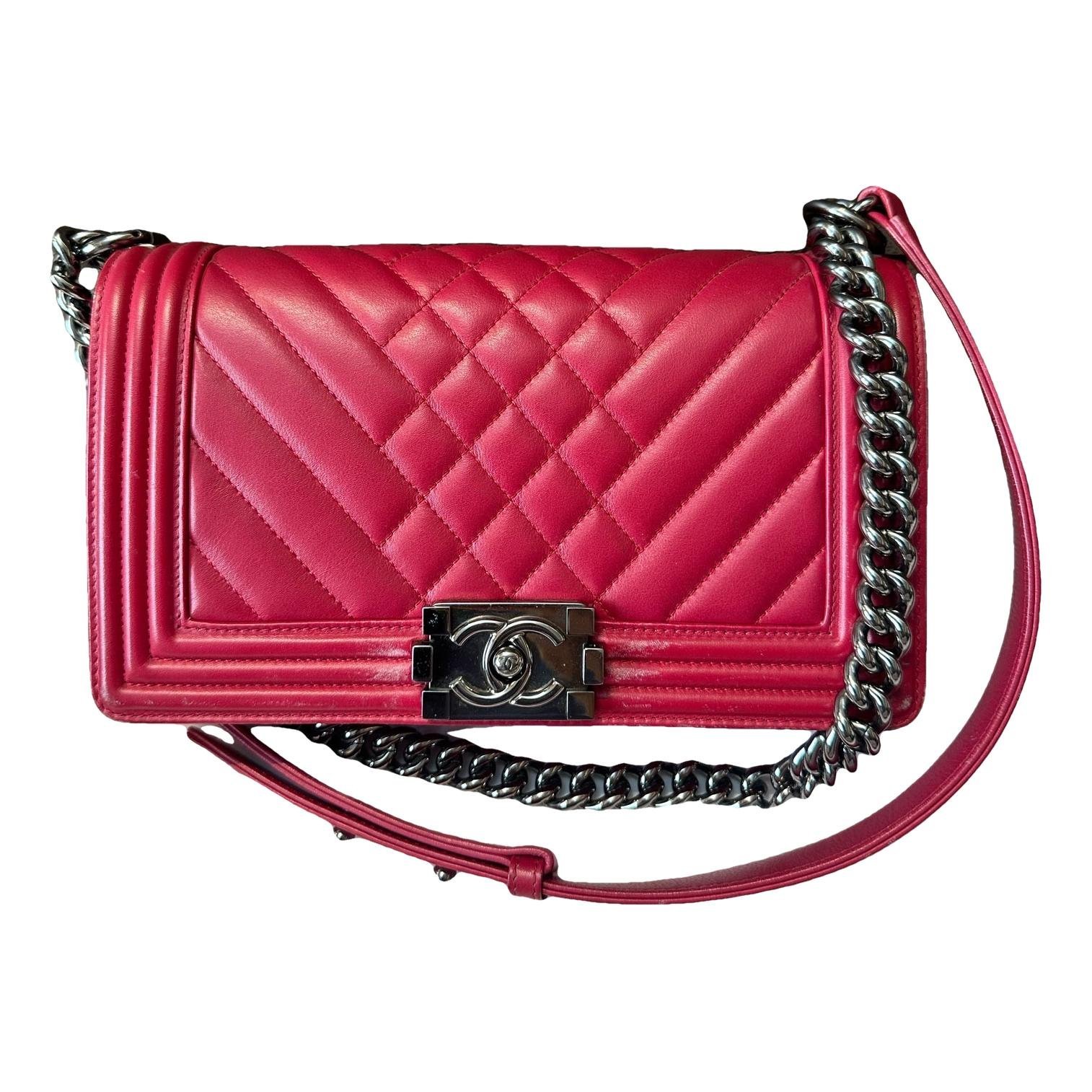 Boy leather crossbody bag