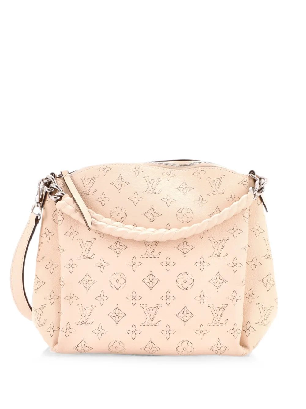 Babylone Handbag Mahina Leather BB hobo bag