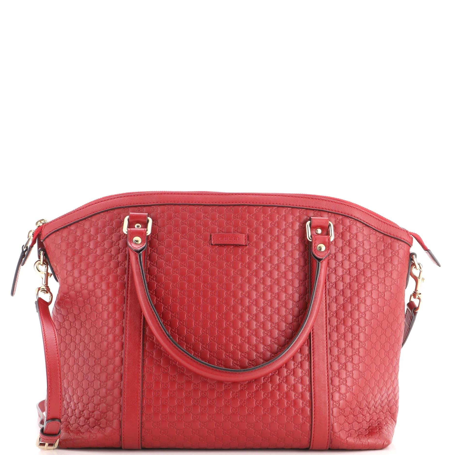 Leather satchel