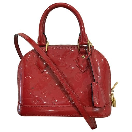 Alma BB patent leather handbag