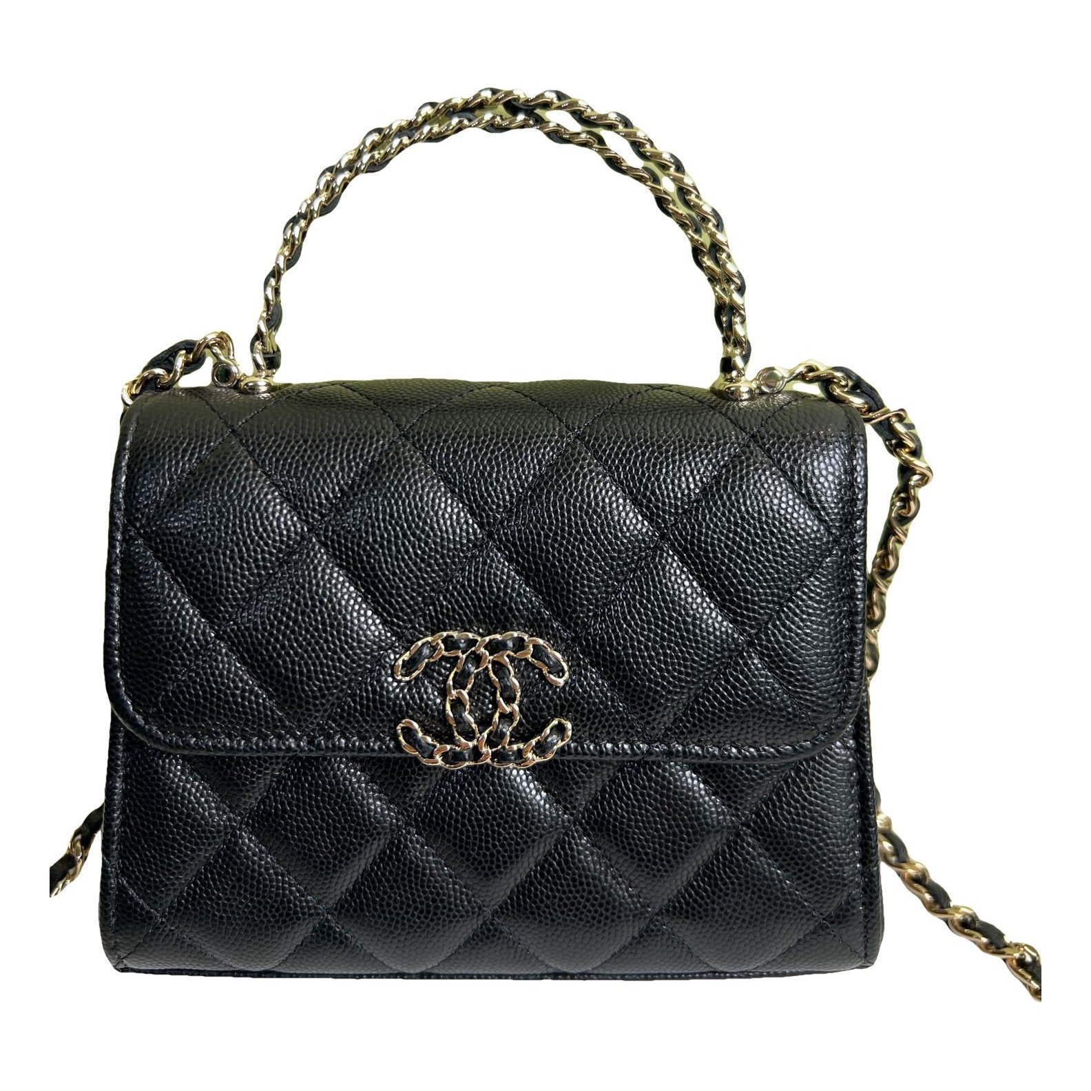 Coco Handle leather handbag
