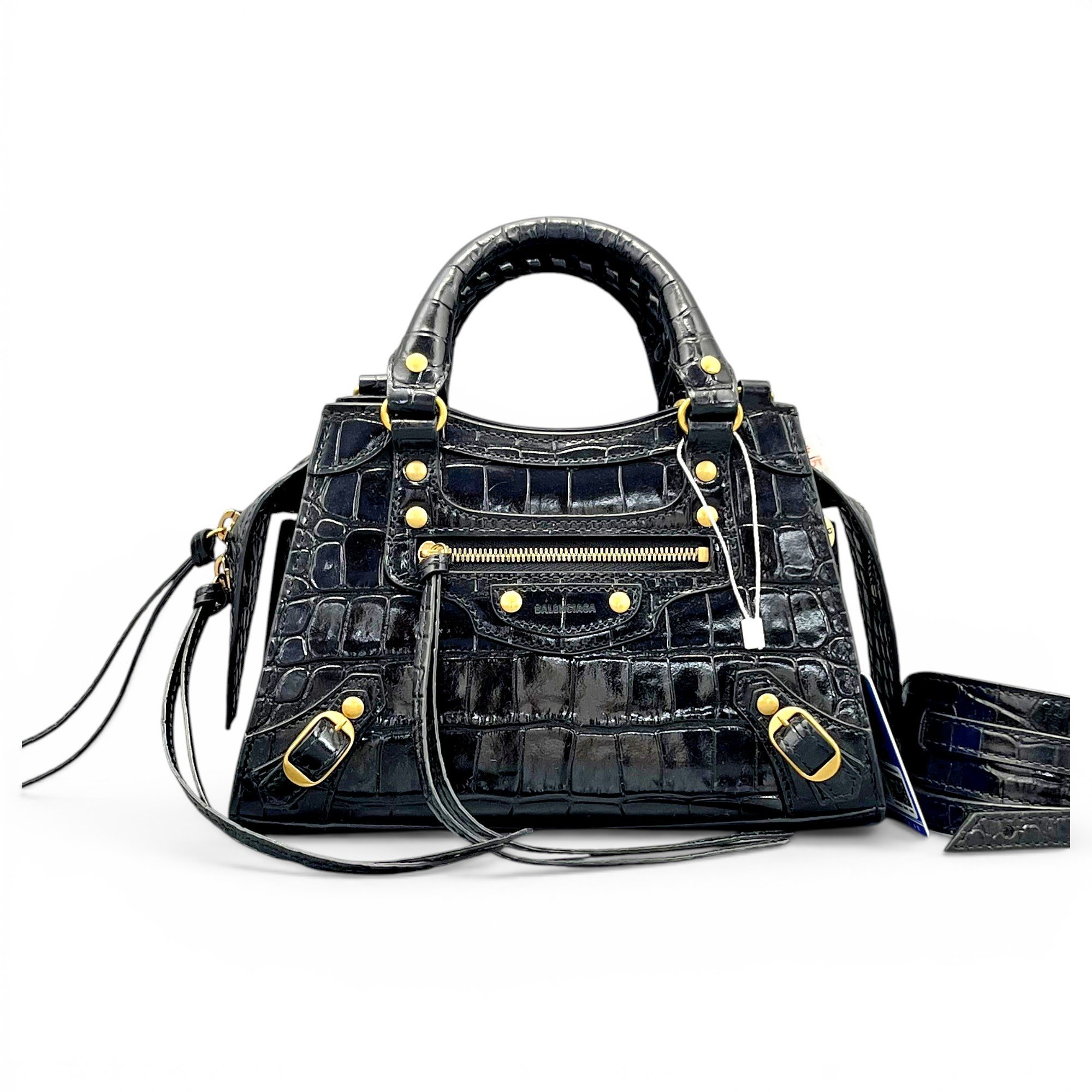 Neo Classic leather satchel