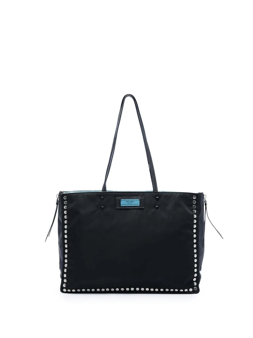 2017-2019 Studded Tessuto Etiquette tote bag