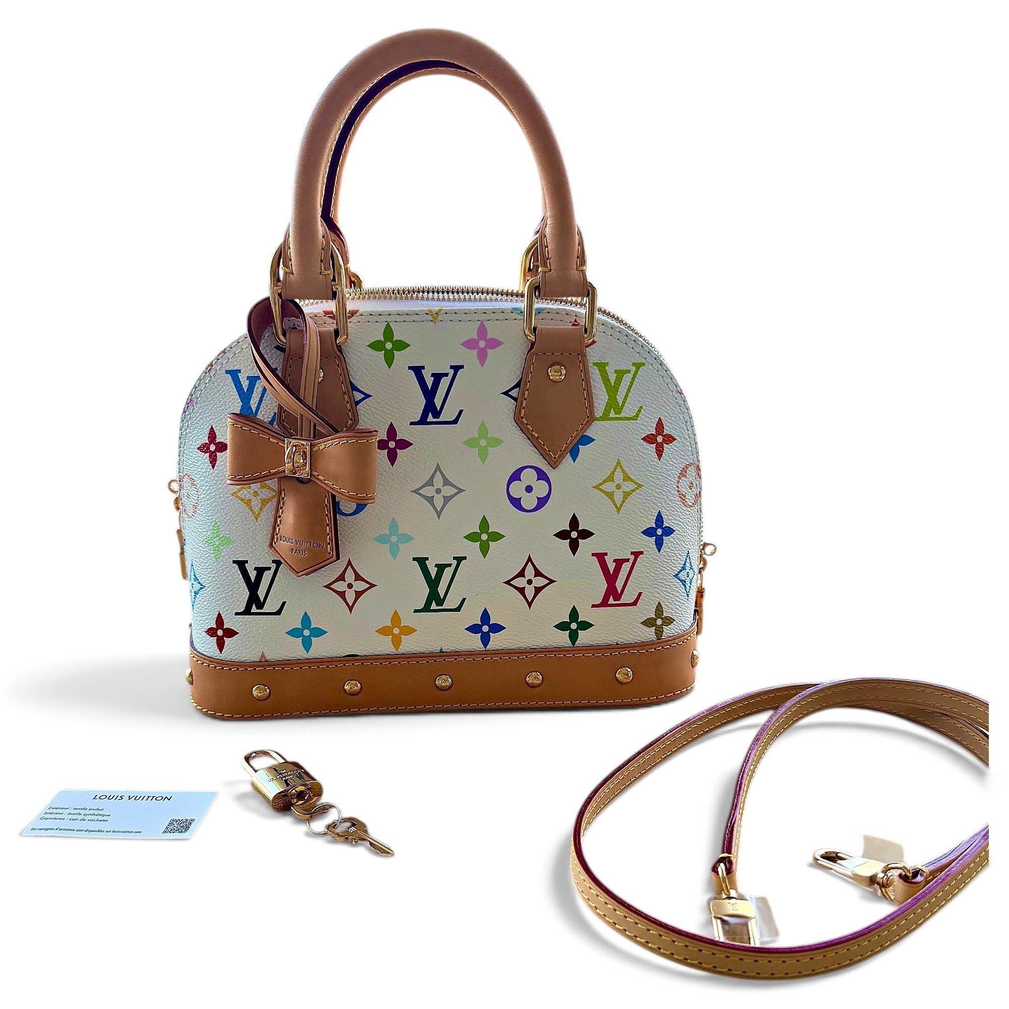 Alma BB leather handbag