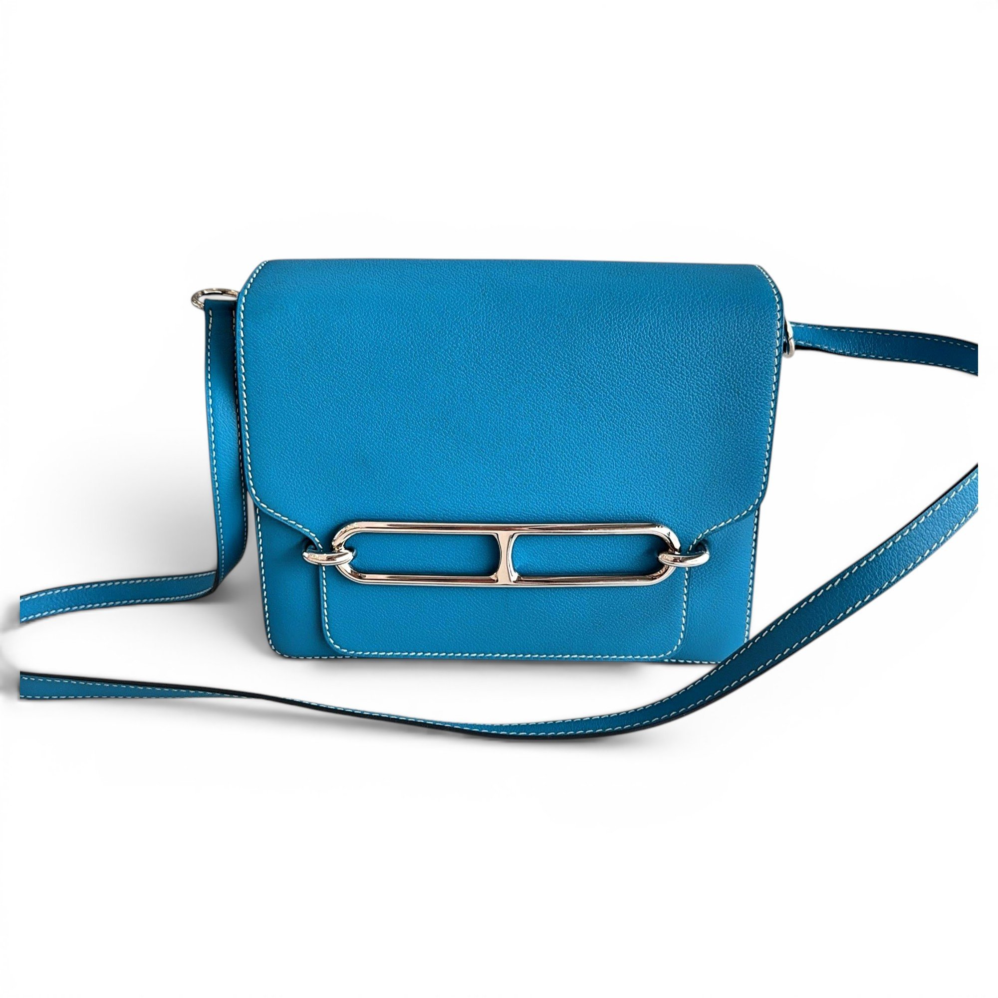 Roulis leather handbag