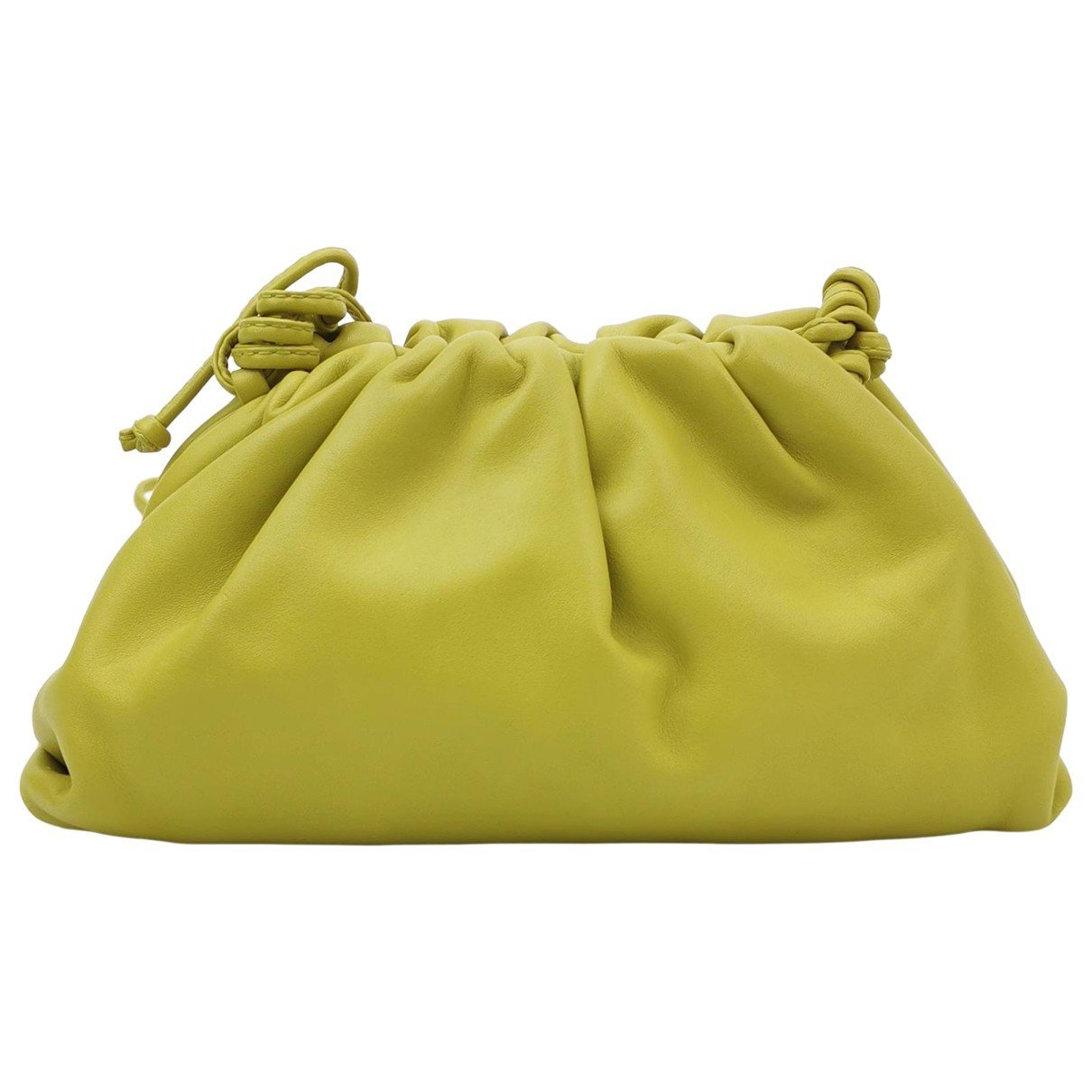 Pouch leather handbag