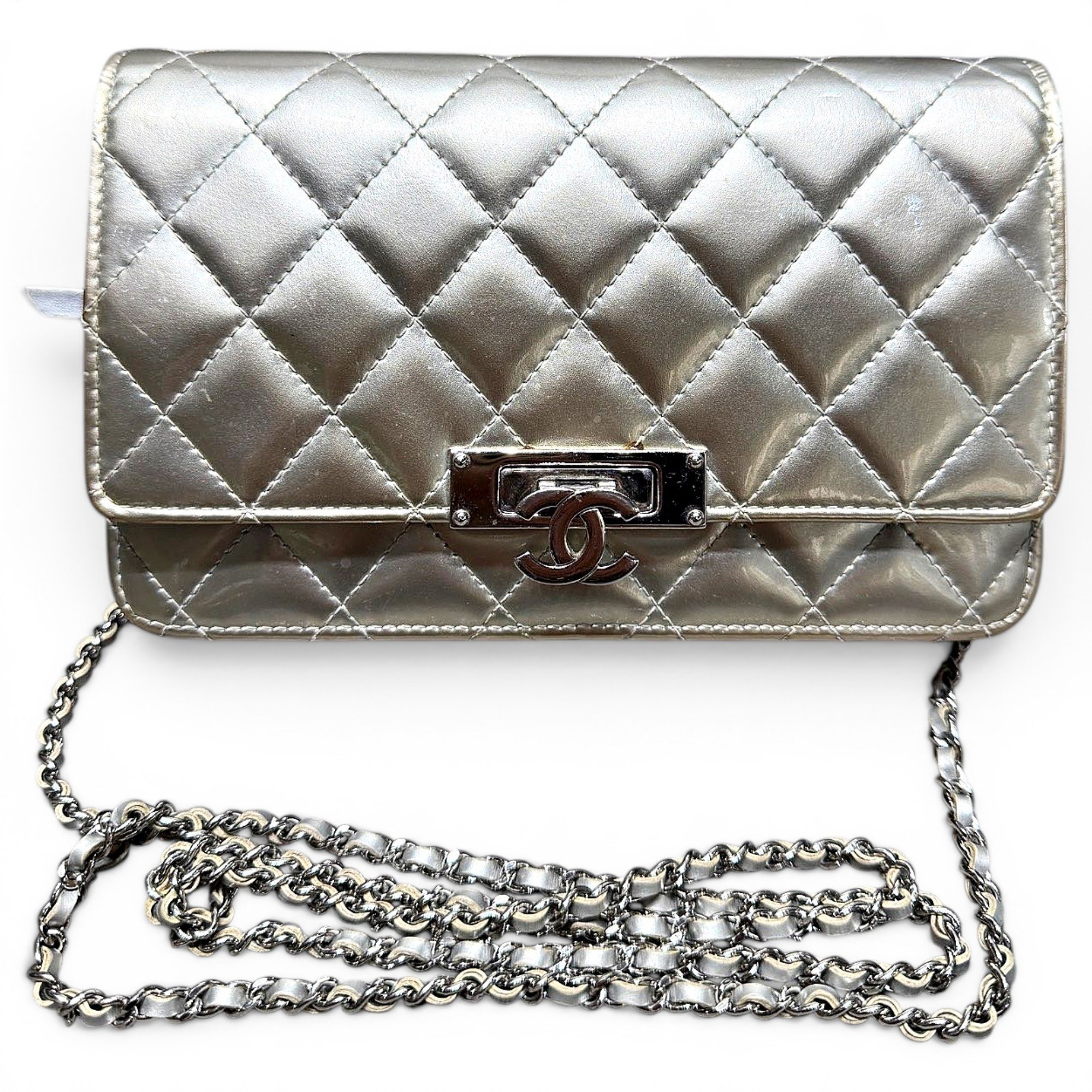 Wallet On Chain 2.55 leather handbag