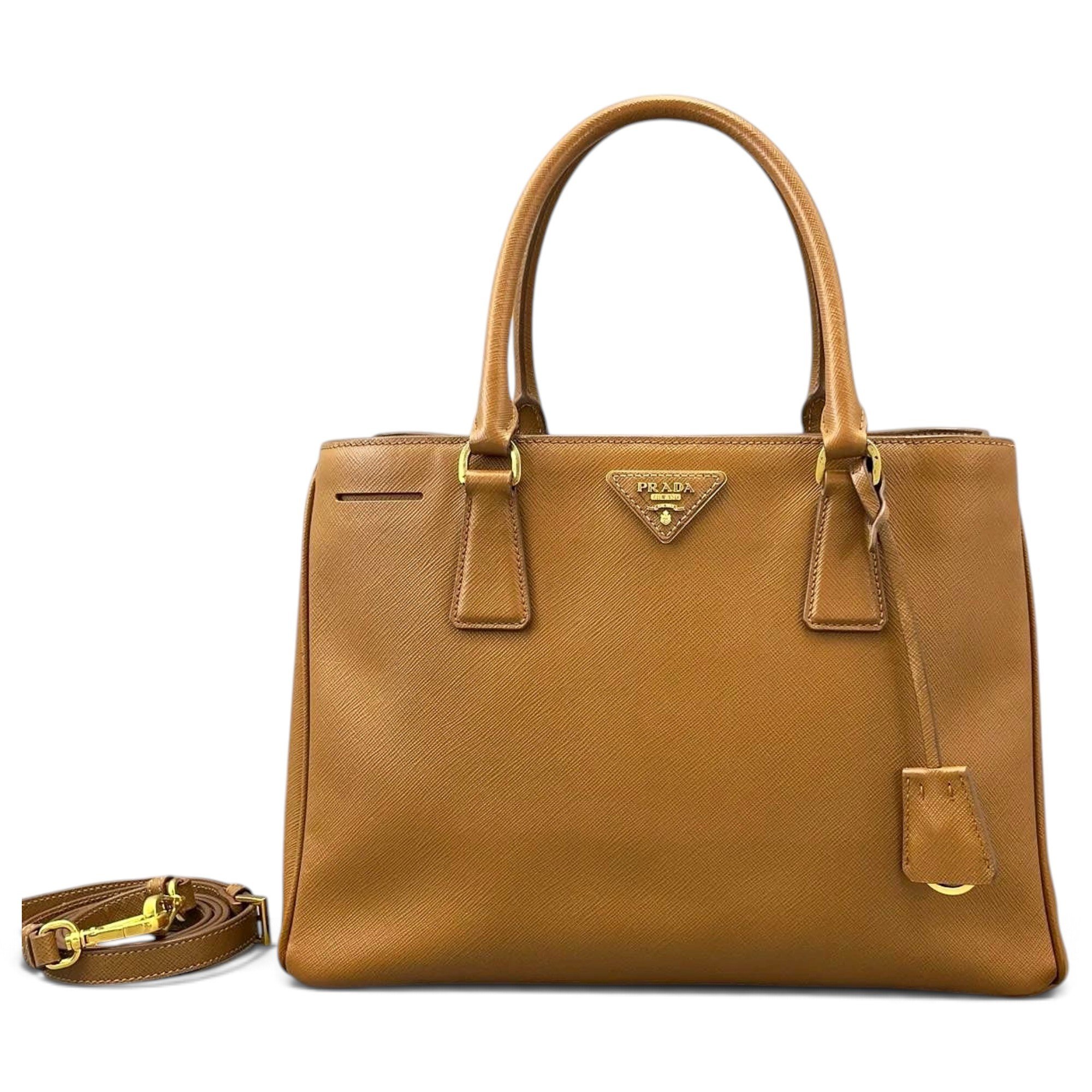 Leather tote