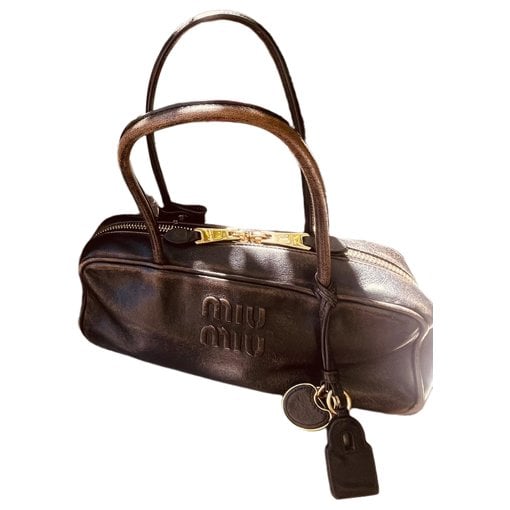 Beau leather handbag