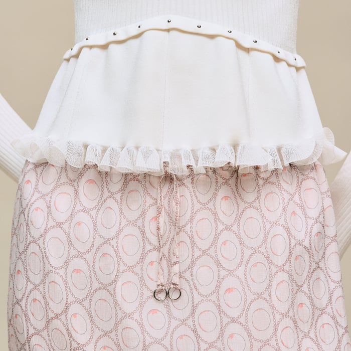 Blanc Naturel Jewel Long-sleeve Sweater