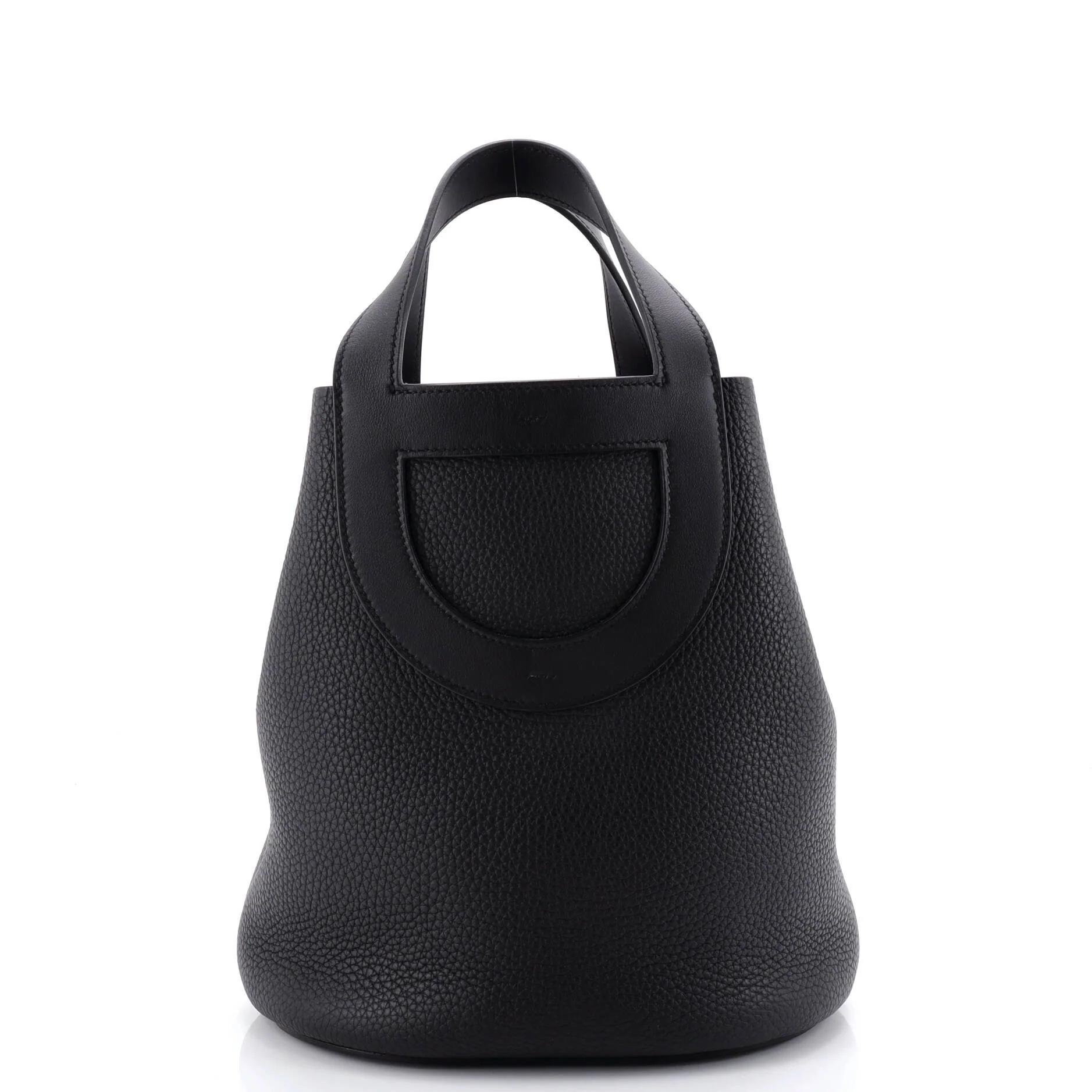 Leather tote