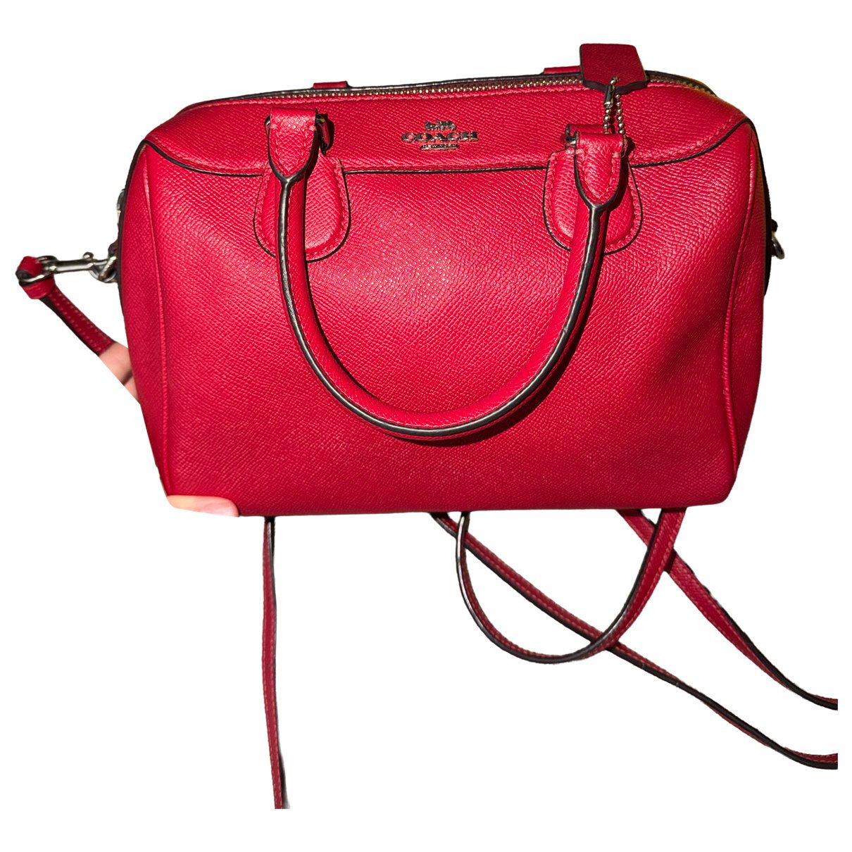 Leather satchel