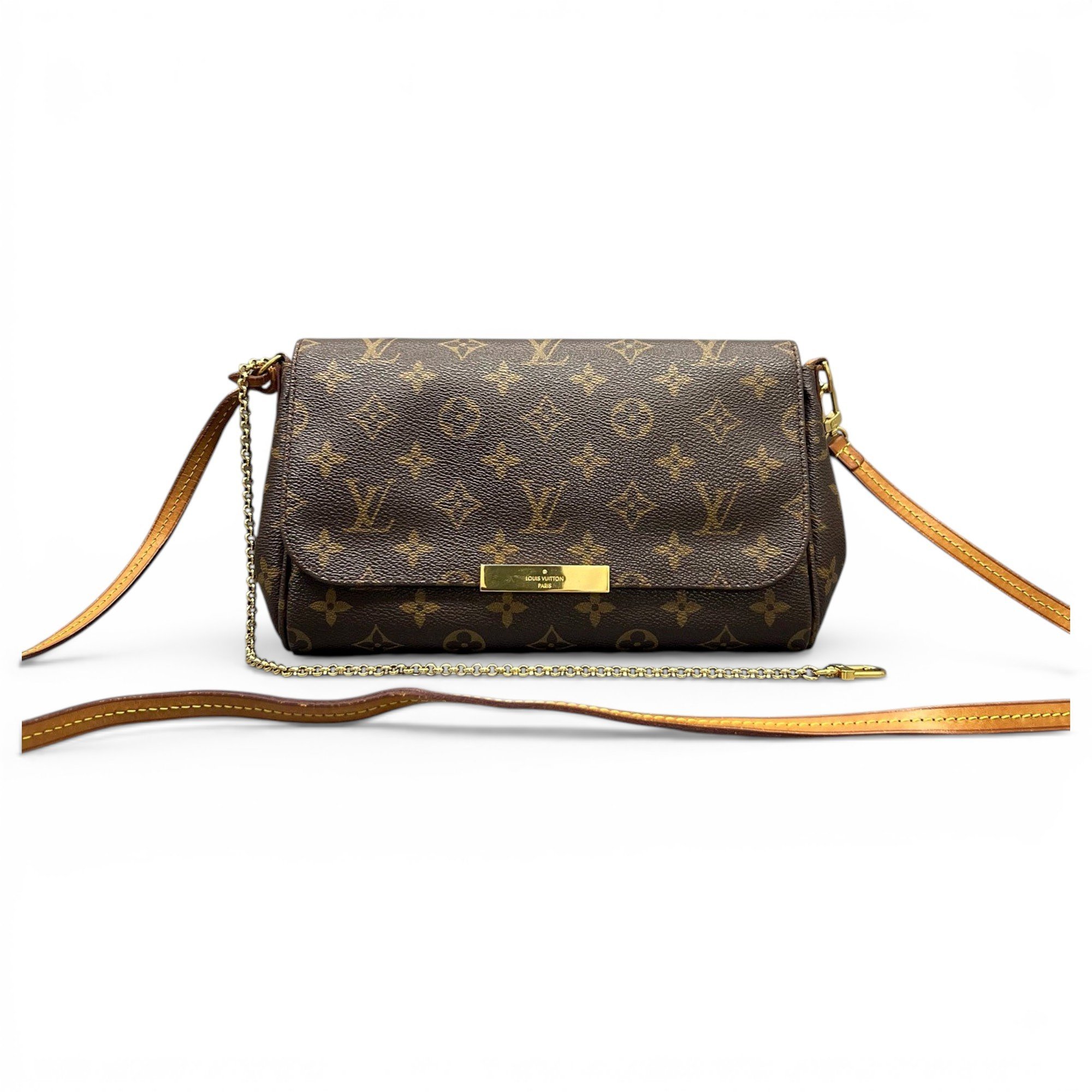 Leather crossbody bag