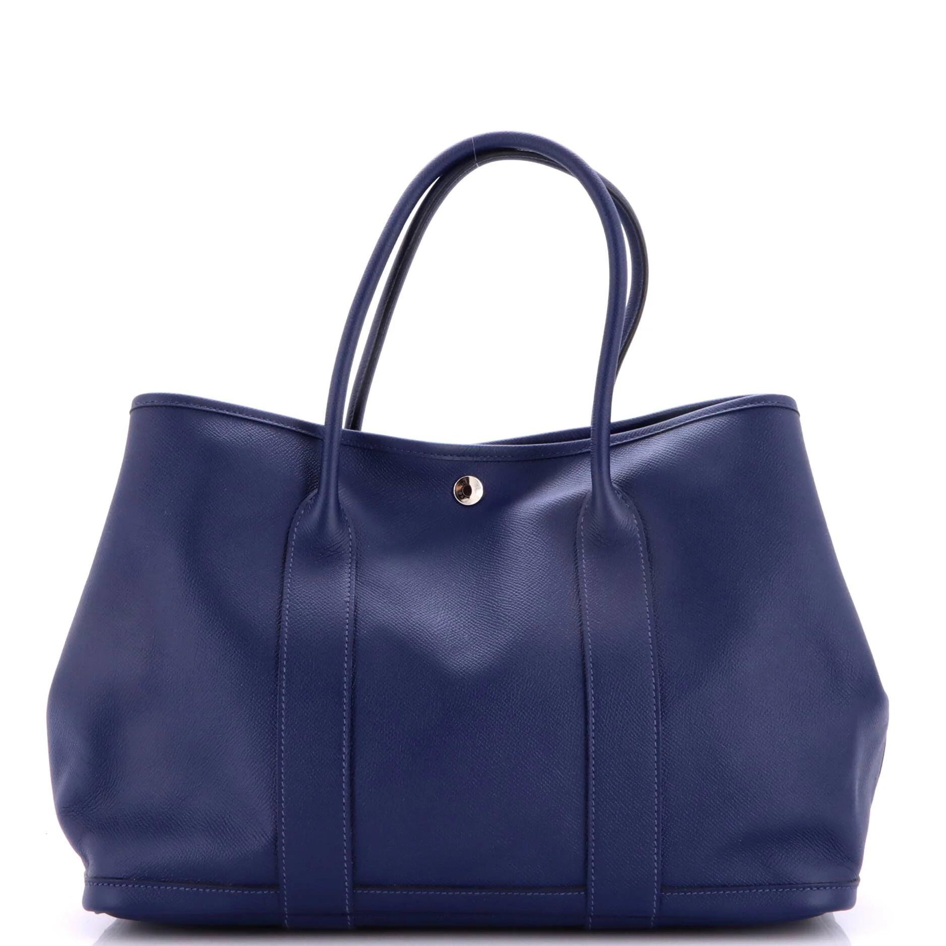 Leather tote