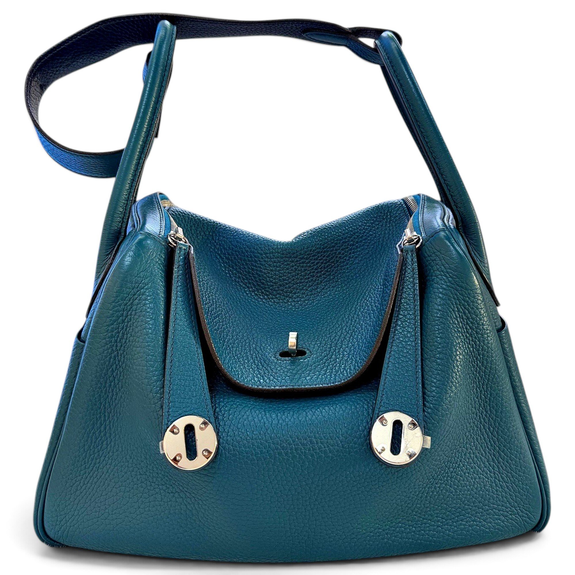 Lindy leather handbag