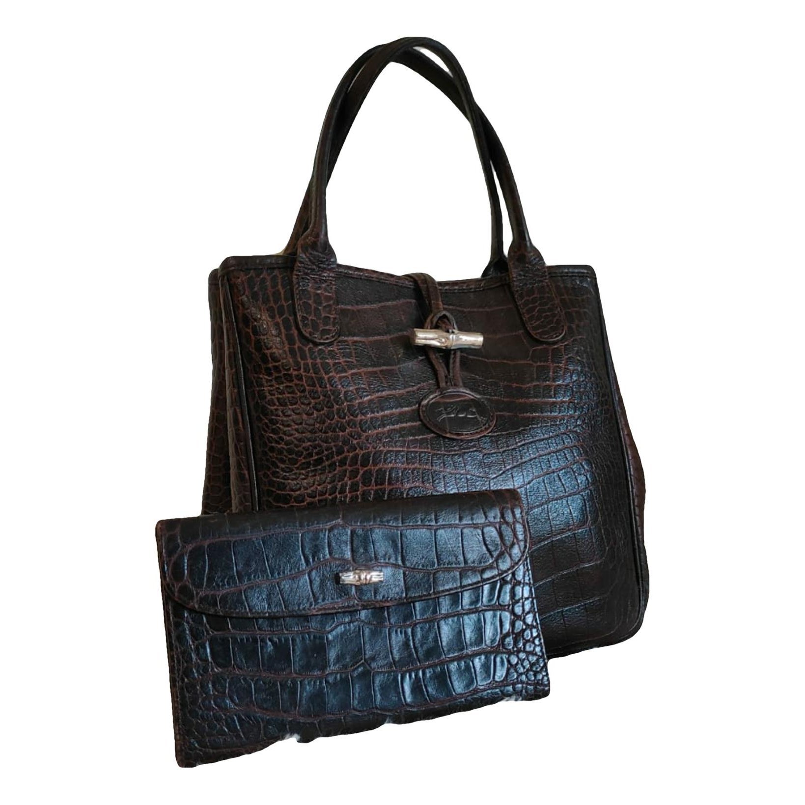 Roseau leather handbag