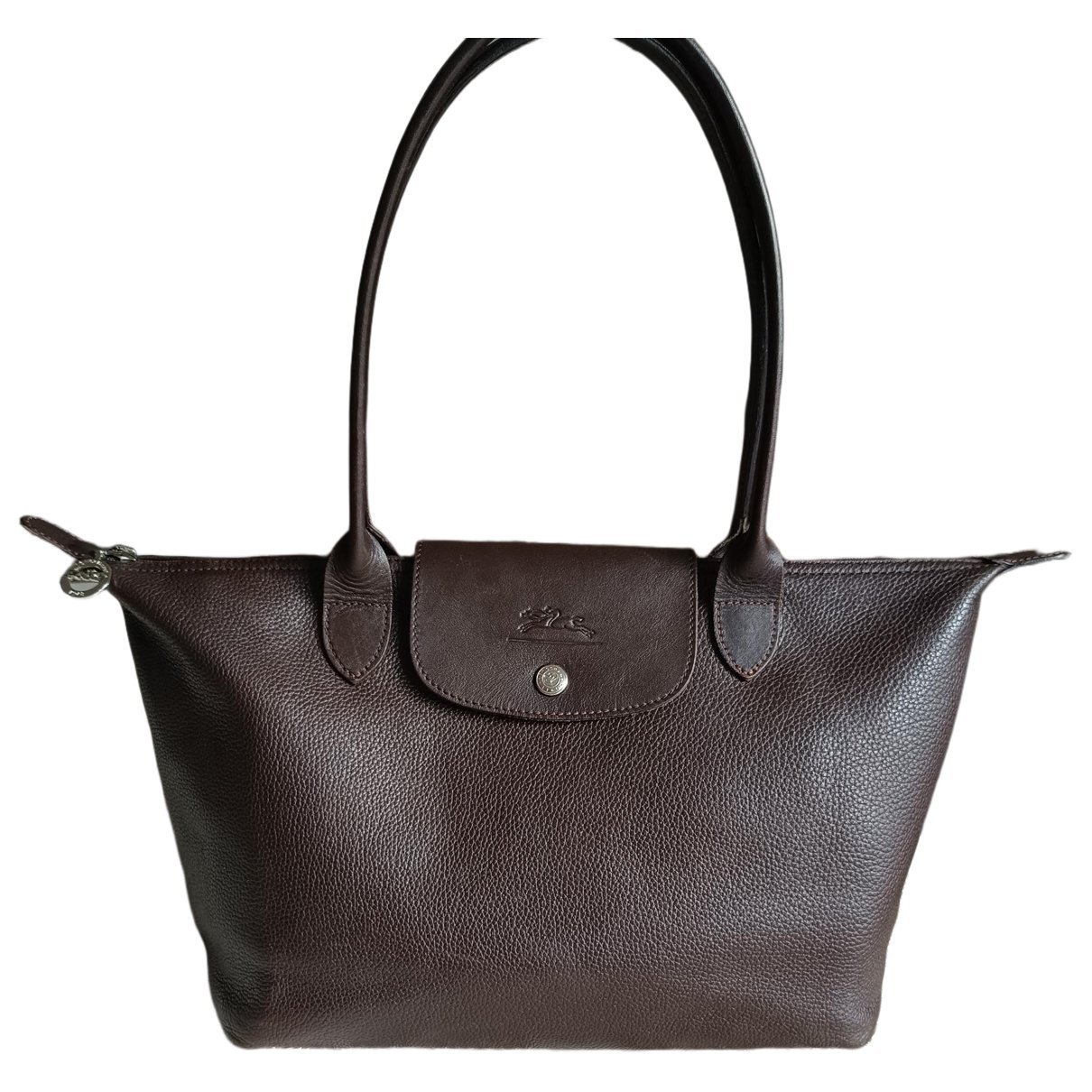 Pliage leather handbag