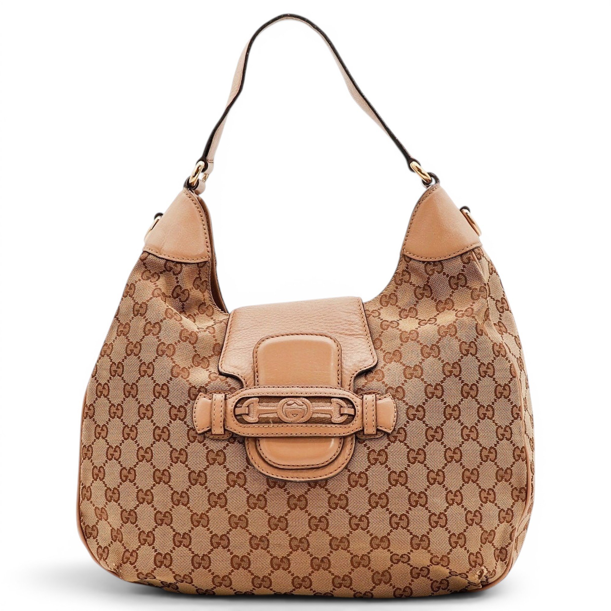 Hobo leather handbag