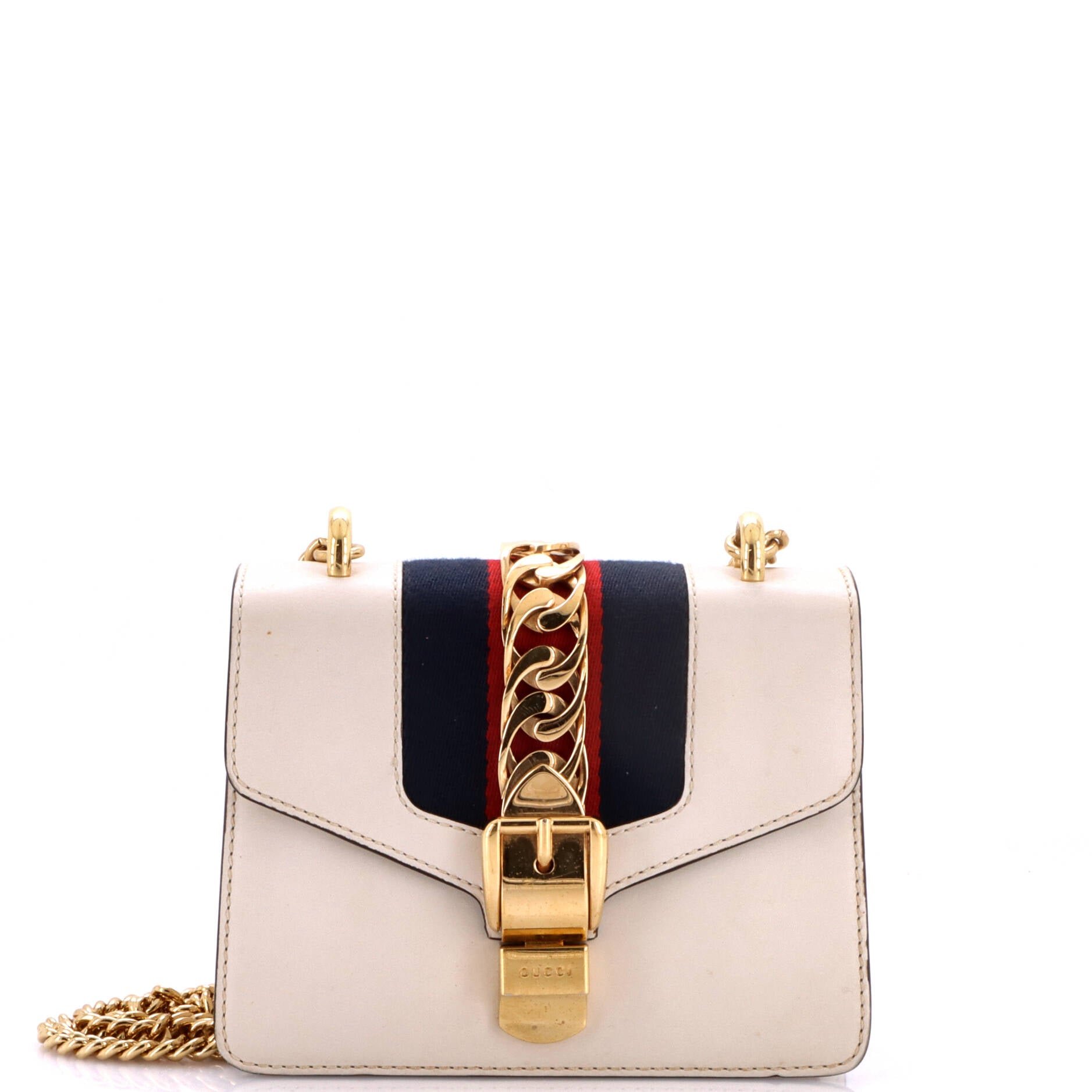 Sylvie Chain Shoulder Bag Leather Mini