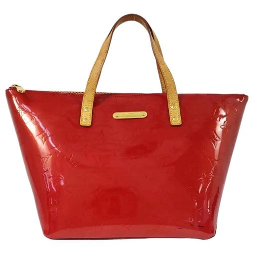 Bellevue patent leather handbag