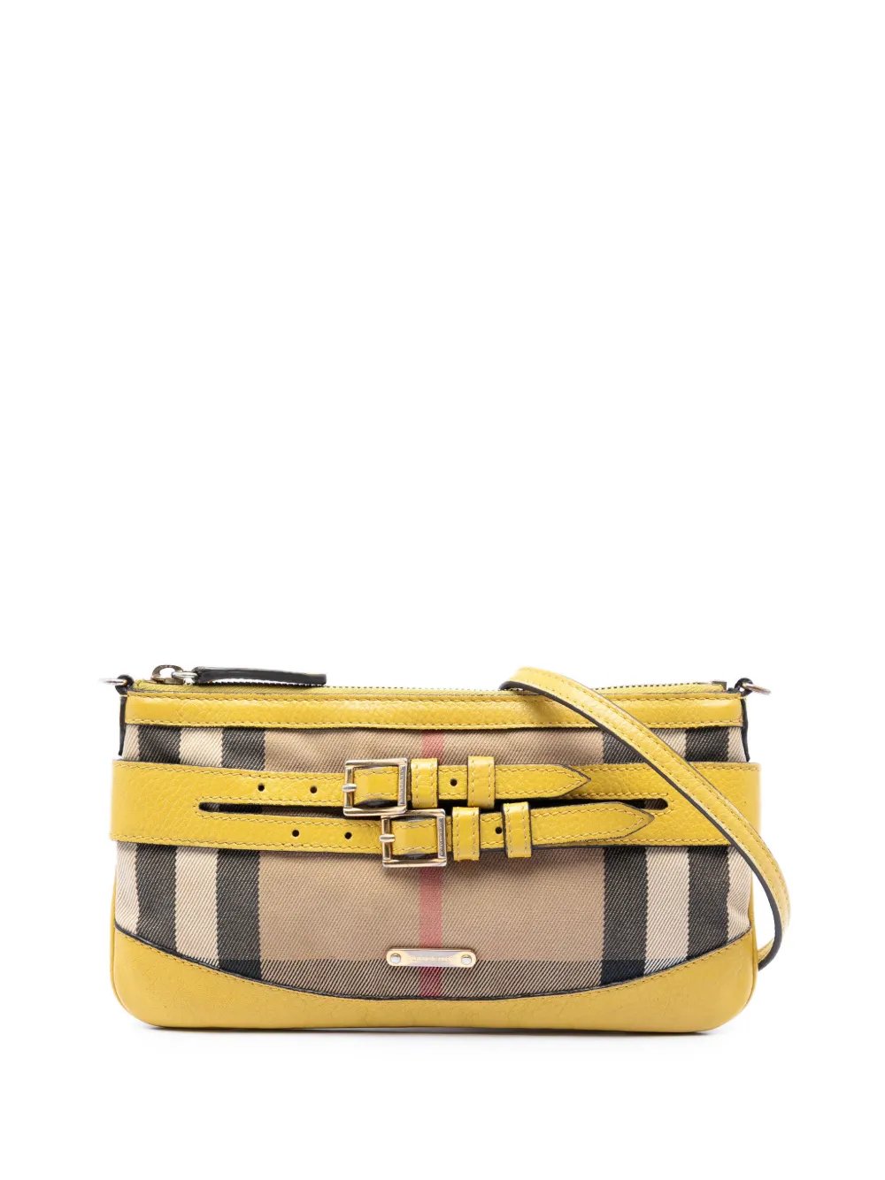 2000-2017 House Check Canvas Bridle Langford crossbody bag