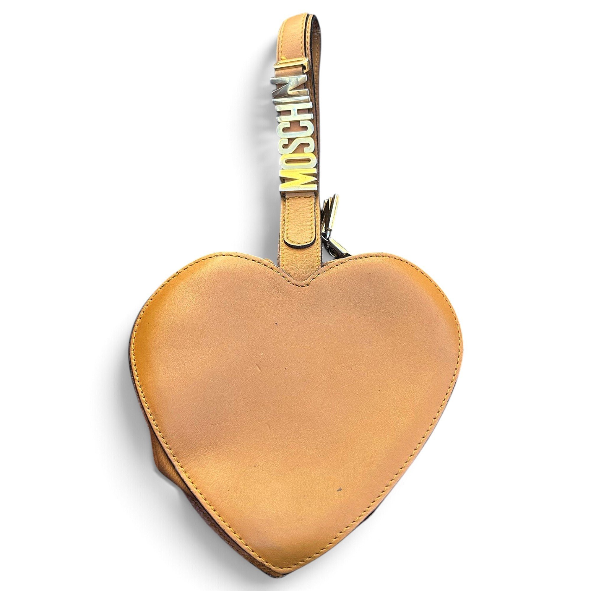 Moschino Leather clutch bag