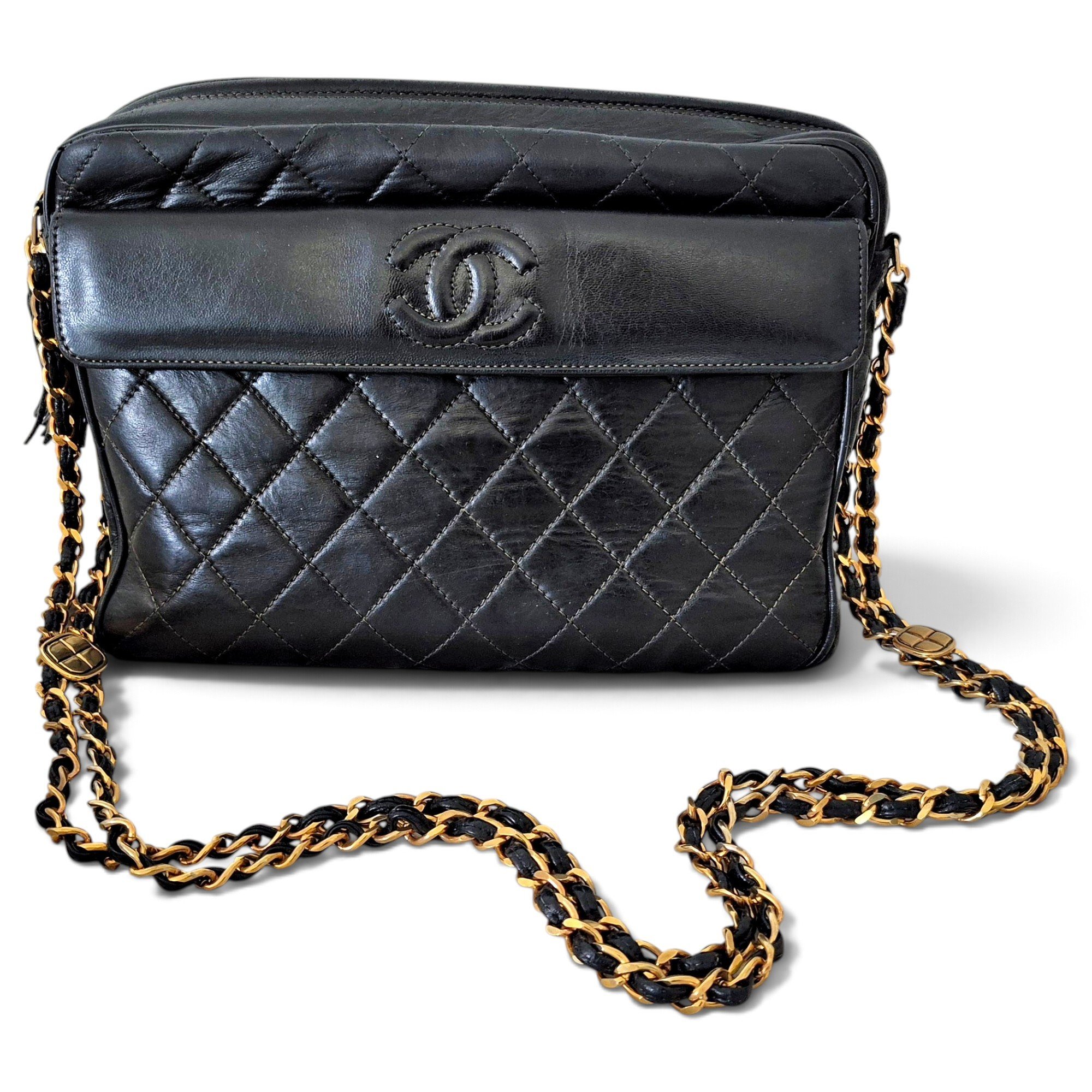 Leather crossbody bag