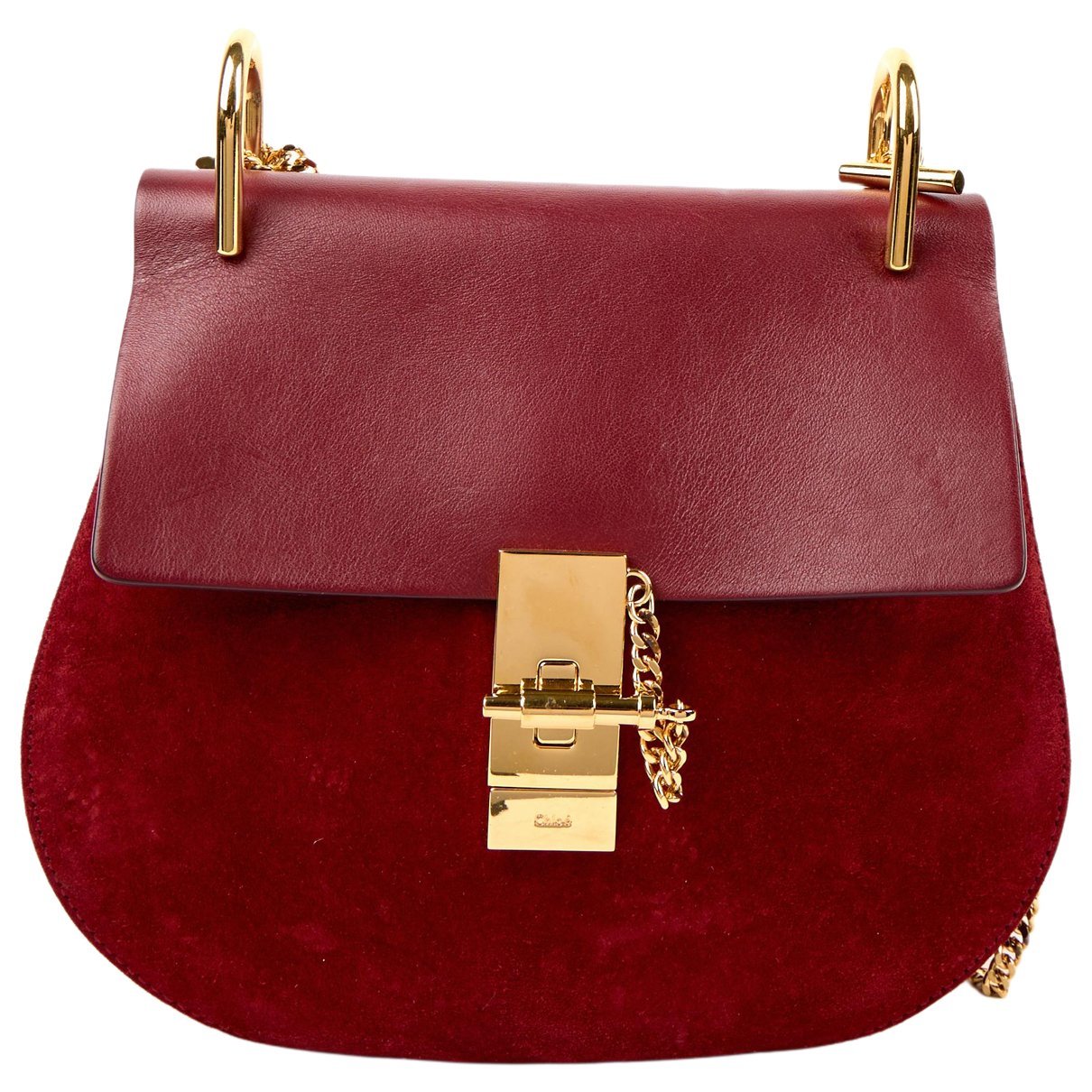 Drew leather crossbody bag