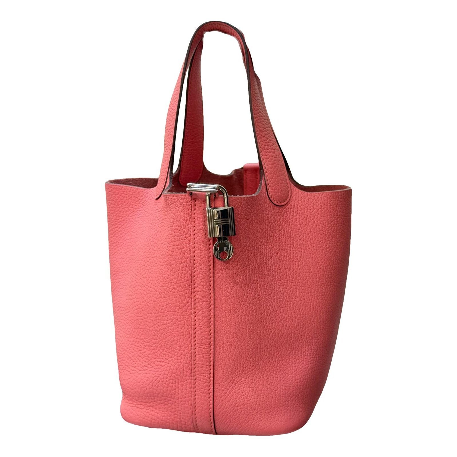 Picotin leather handbag