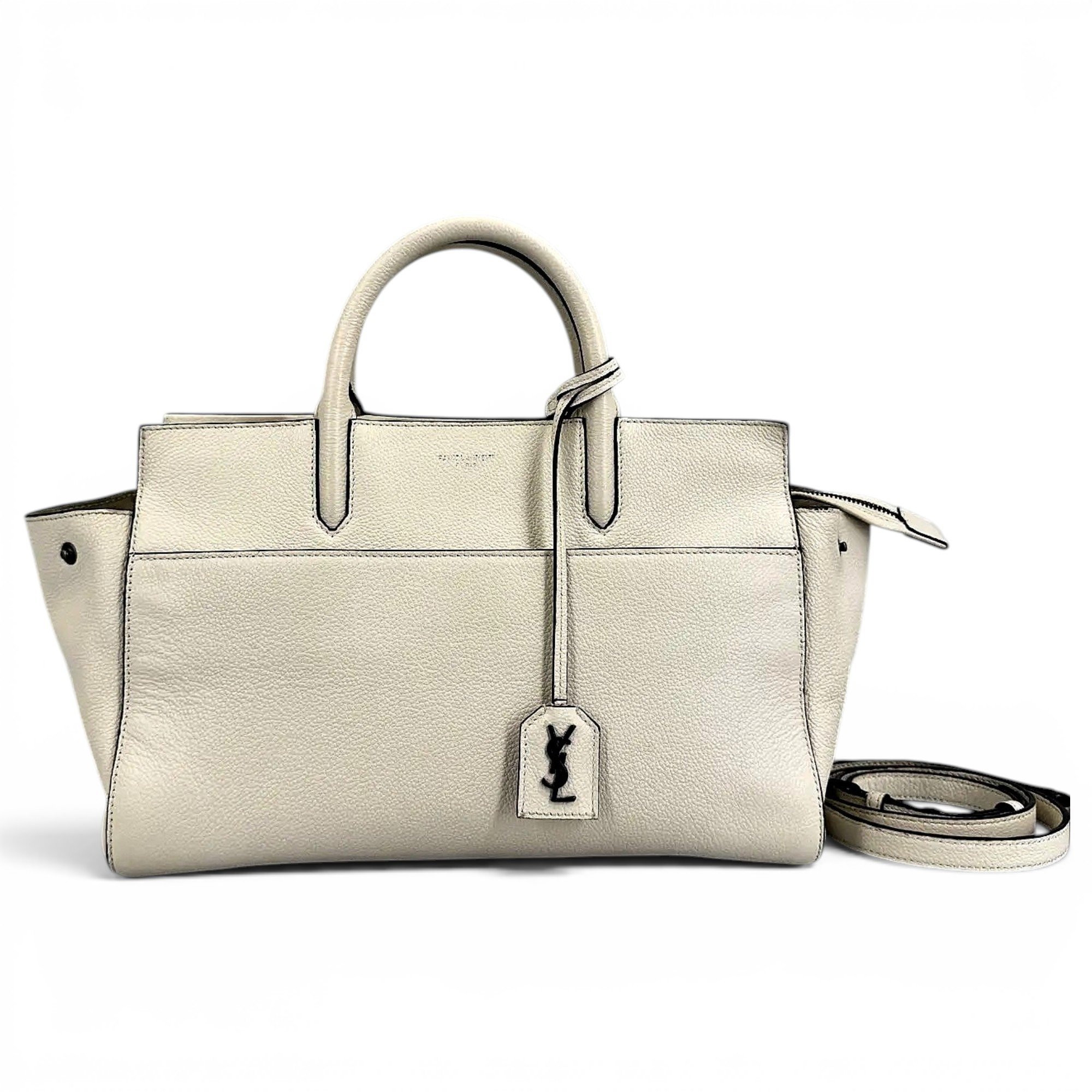 Cabas Rive Gauche leather handbag