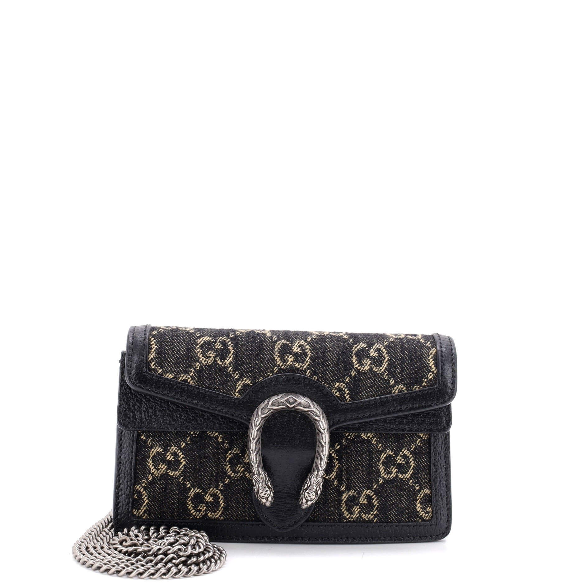 Dionysus Bag GG Denim Super Mini