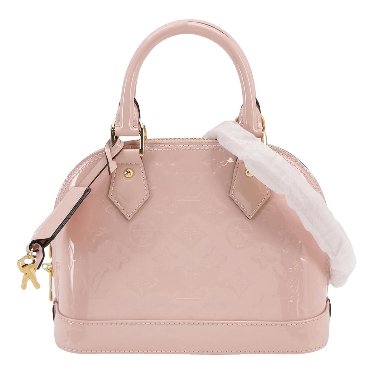 Alma BB patent leather handbag