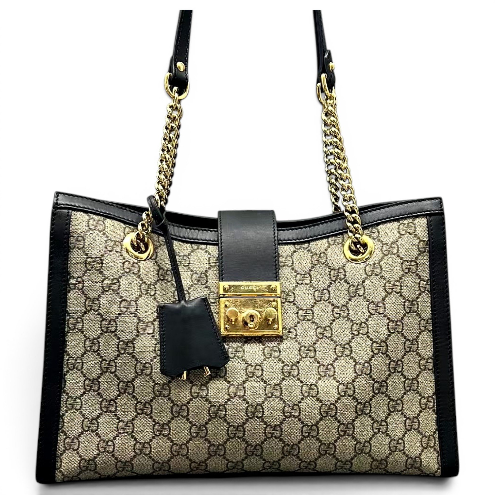 Padlock cloth handbag