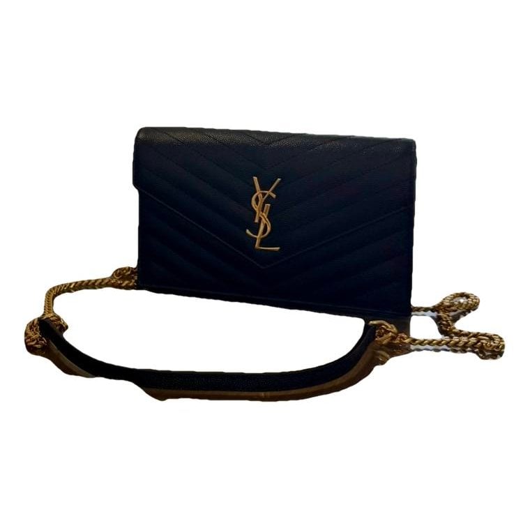 Cassandre leather clutch bag