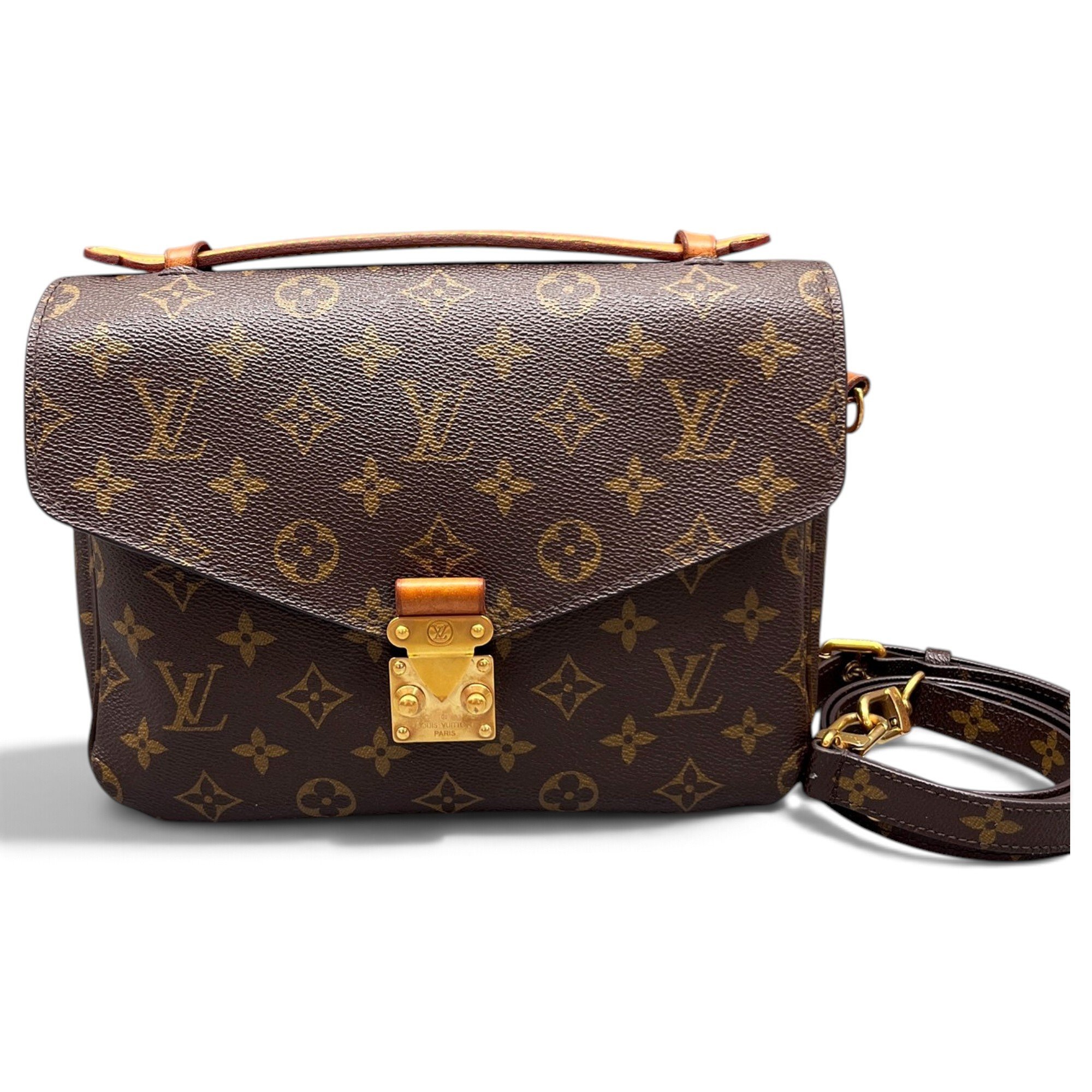 Metis leather handbag