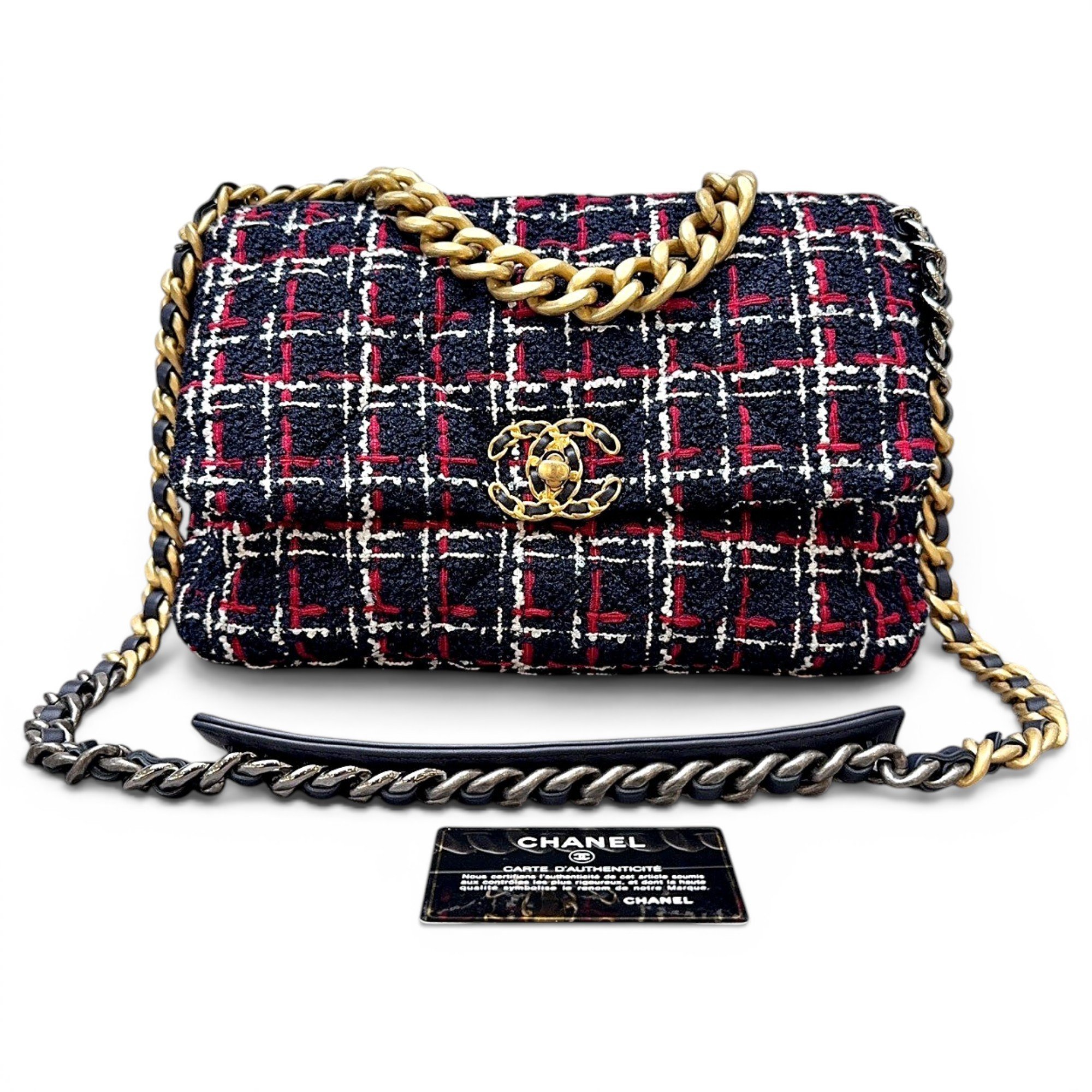 Tweed handbag