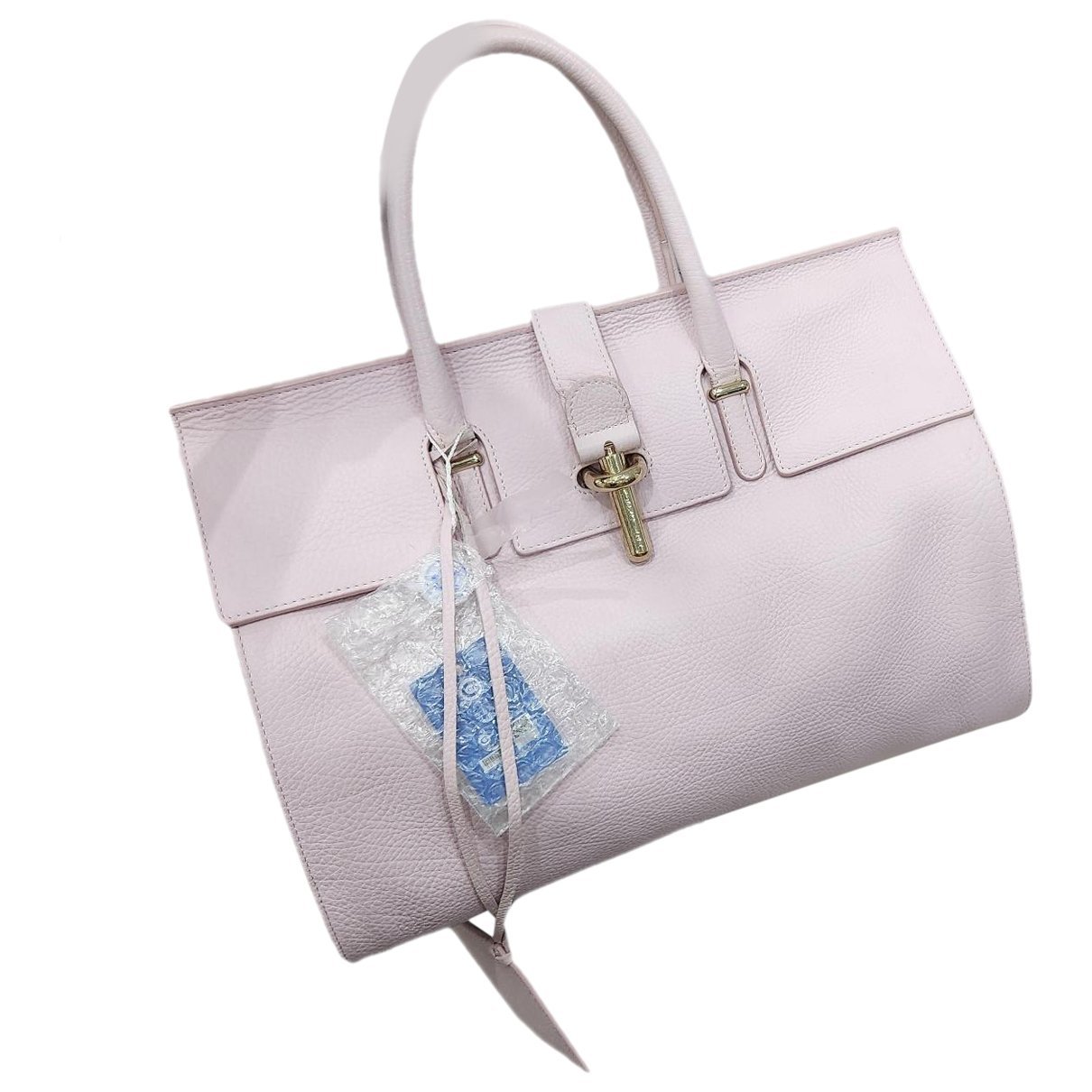 Leather tote