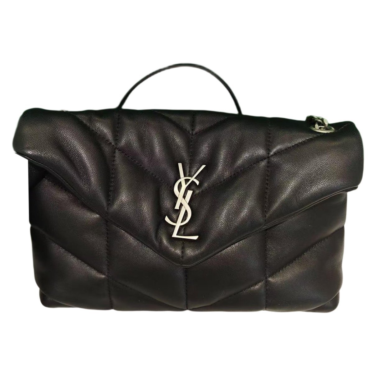 Loulou Puffer leather handbag