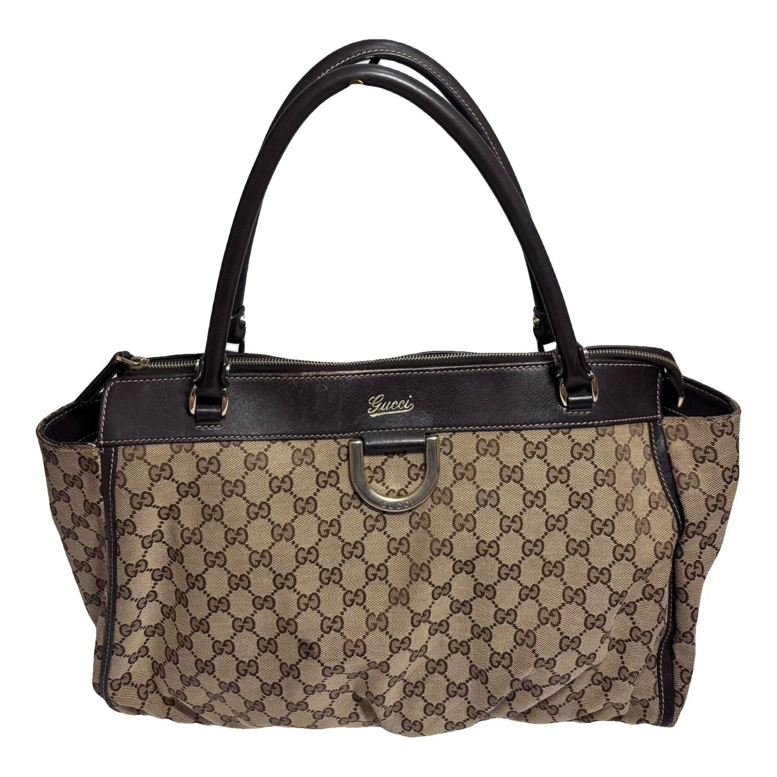 D-Ring leather handbag
