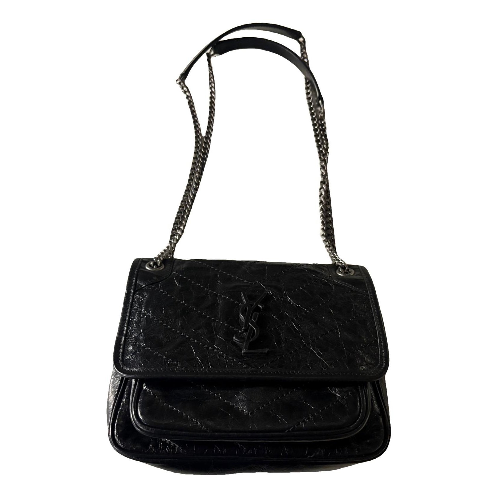 Niki leather crossbody bag