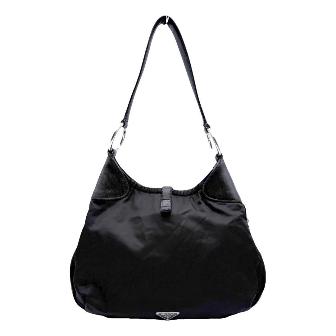 Re-Nylon silk tote