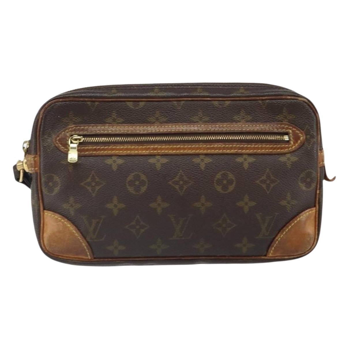 Marly Dragonne leather clutch bag